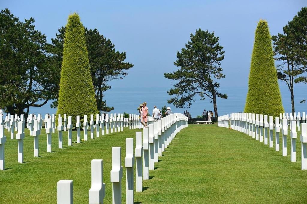 Au Coeur D'Omaha Beach- Colleville-Sur-Mer- Gite 2 외부 사진