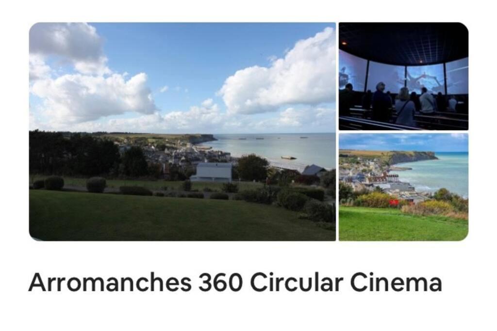 Au Coeur D'Omaha Beach- Colleville-Sur-Mer- Gite 2 외부 사진